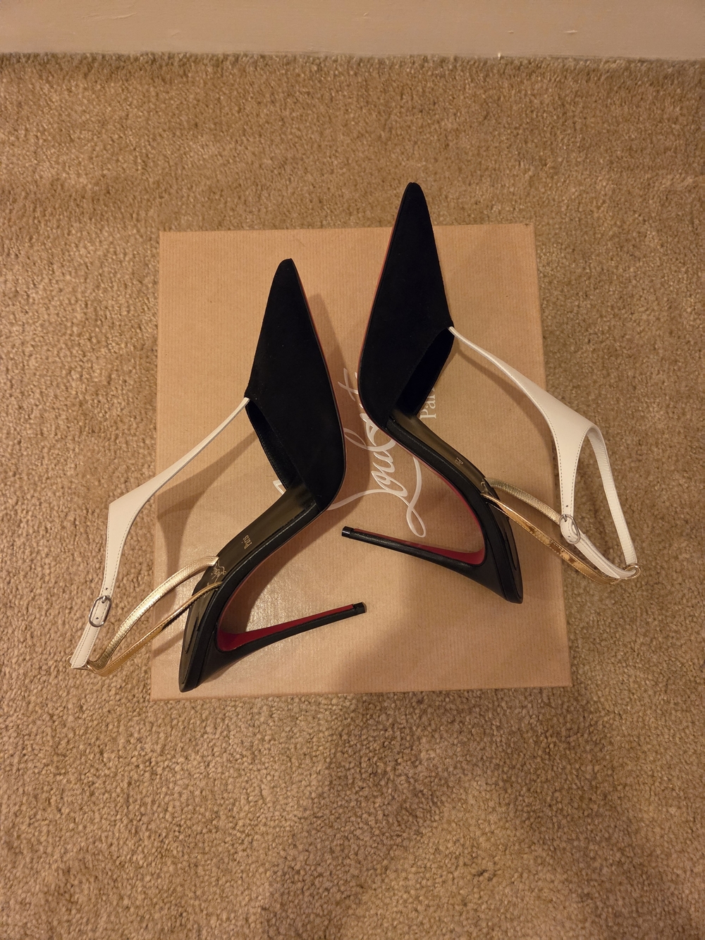 NEW Louboutin Athina 100 38 - Picture 7 of 10